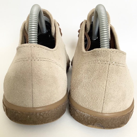 Mens Size 8.5 USED SeaVees Sun Tans Buck Sandstone Brown Suede Oxfords Shoes - Picture 6 of 8